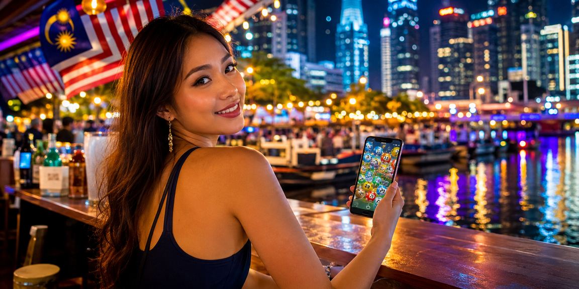 Malay-style lottery and casino gaming atmosphere in Kuala Lumpur